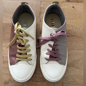 Camper Twins Sneaker leather colorblock unique size 7